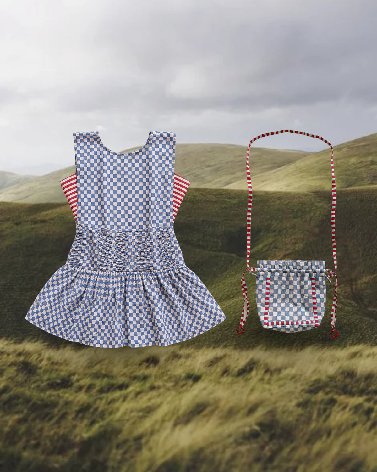 THE TWISTED DRESS WITH POTLI SLING