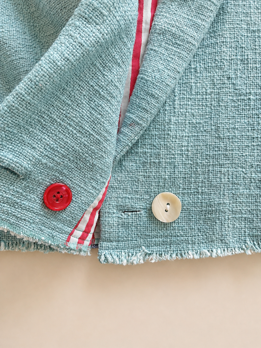 Two-Toned Cropped Jacket